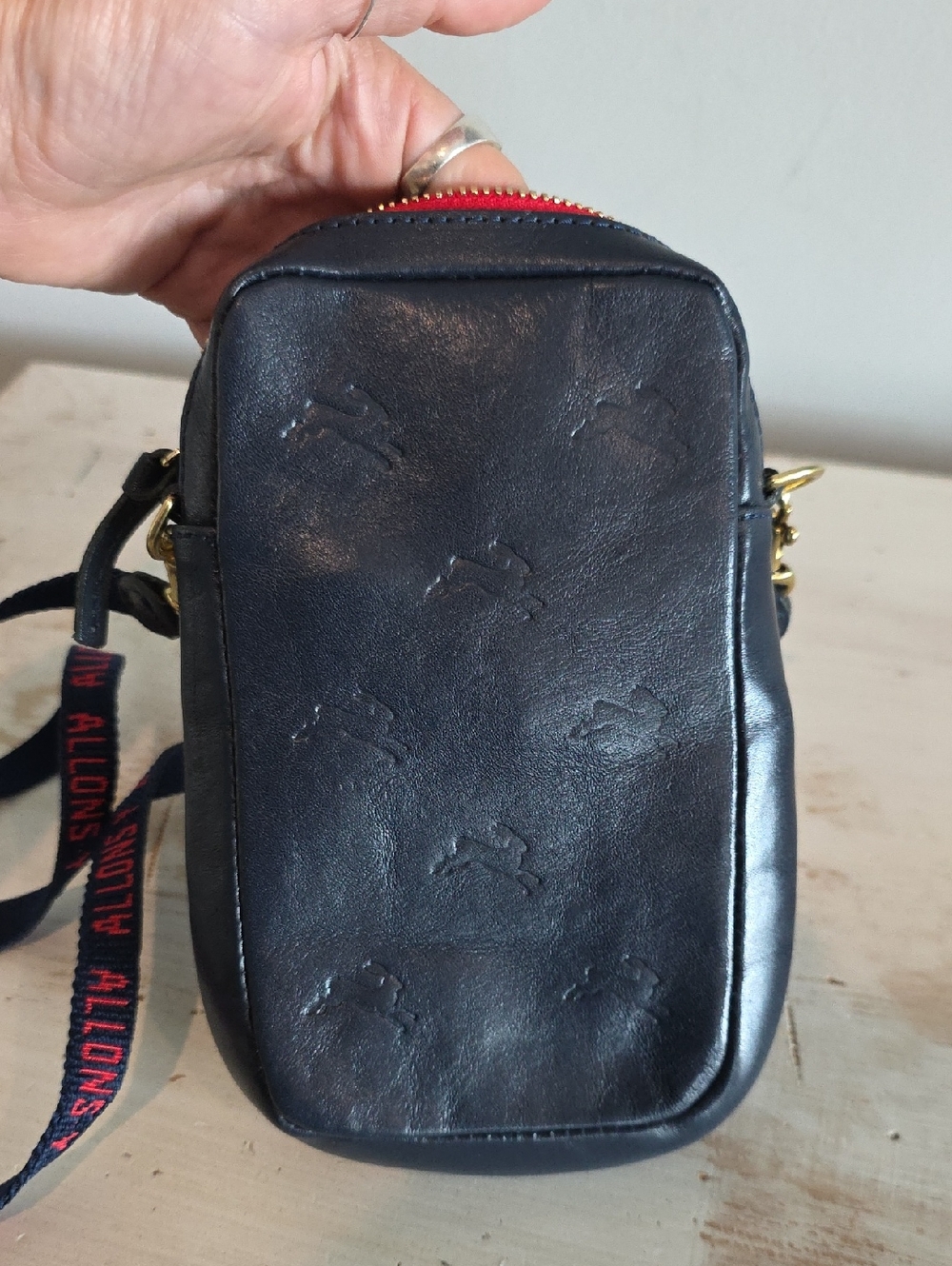 Clare V. X Tracksmith Poche Sportif Limited Edition Phone Bag - Picture 4 of 13